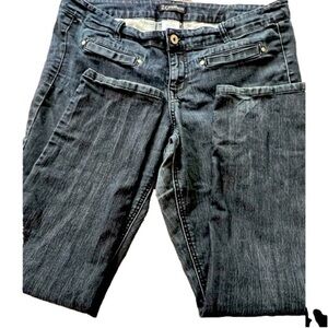 z Cavaricci Plus Size 18 Ladys Dark Denim Jeans, VGUC